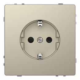 Изображение продукта Розетка Schneider Electric Merten D-Life 16А с з/к и шторками 